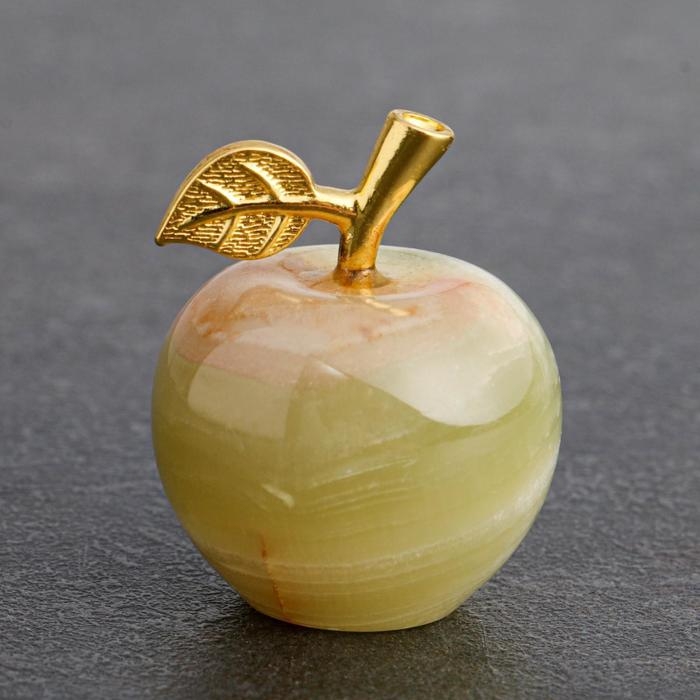 Сувенир &laquo;Яблоко&raquo;, 3,8 см, оникс