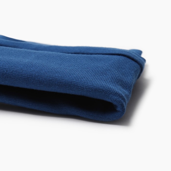 Комплект для мальчика (снуд и шапка), цвет индиго, размер 46-50 Комплект для мальчика (снуд и шапка), цвет индиго, размер 46-50