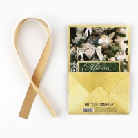 Пакет подарочный новогодний с лентой &laquo;Зима&raquo;, 13 х 19 х 9 см