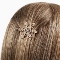 Заколка для волос новогодняя &laquo;Верь в мечту&raquo;, на Новый год, снежинка, 55 х 35 см