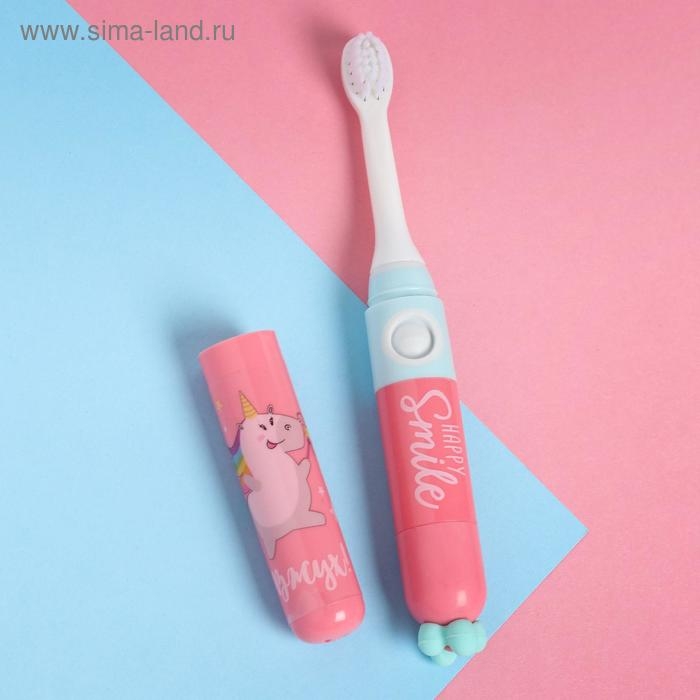 Зубная щётка детская электрическая &laquo;Вжух&raquo;, LP-004, 19,2 х 5,5 см.