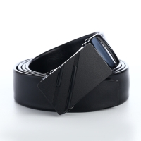 Ремень мужской, Великан, ширина 4 см, пряжка автомат, цвет чёрный Ремень мужской, Великан, ширина 4 см, пряжка автомат, цвет чёрный