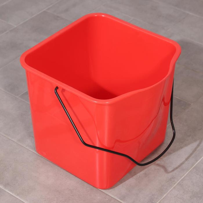 Тележка уборочная одноведерная, с отжимом, 23 л, хромированная рама Тележка уборочная одноведерная, с отжимом, 23 л, хромированная рама