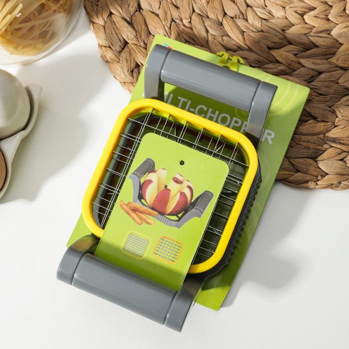 Набор овощерезок Доляна &laquo;Краски&raquo;, 3 в 1, 17&times;11&times;6 см, цвет МИКС