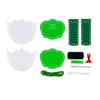 Игровой набор &laquo;Шьём игрушку из фетра. Змейка в яйце&raquo;, 11 &times; 8 &times; 2 см