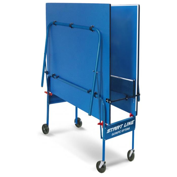 Стол теннисный Start Line Olympic Optima BLUE, с сеткой