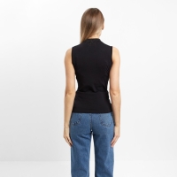 Майка женская, цвет чёрный, размер 44 (M) Майка женская, цвет чёрный, размер 44 (M)