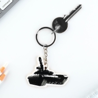 Подарочный набор &laquo;Танк&raquo; значок + брелок, 6,8 х 10,5 см