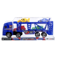 Грузовик &laquo;Автовоз&raquo;, инерционный, с 4 машинами, цвет синий