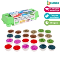 Сортер «Динозаврики. Яйца», по методике Монтессори, 12 штук Сортер «Динозаврики. Яйца», по методике Монтессори, 12 штук