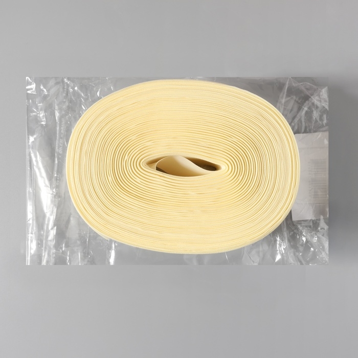 Лента капроновая, 50 мм, 100 &plusmn; 5 м, цвет айвори