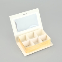 Коробка под 6 конфет с ячейками  &laquo;Eid Mubarak&raquo; 14,8 х 9,5 х 3,5 см