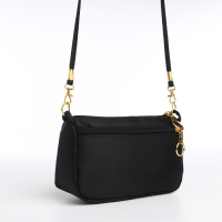 Сумка женская кросс-боди на молнии, цвет чёрный Сумка женская кросс-боди на молнии, цвет чёрный