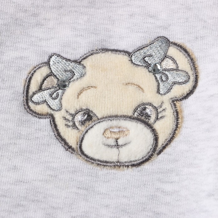 Комбинезон детский, НАЧЁС, цвет серый, рост 62 см