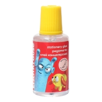 Клей канцелярский 20 мл, ErichKrause, EasyStick Jolly Friends, с кисточкой, микс