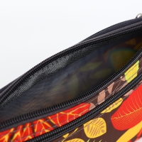 Поясная сумка на молнии, 2 наружных кармана, цвет разноцветный Поясная сумка на молнии, 2 наружных кармана, цвет разноцветный