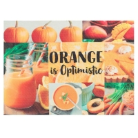 Салфетка на стол "ORANGE is Optimistic" 29*40 см