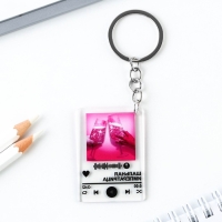 Брелок для ключей акриловый плеер &laquo;Шальная императрица&raquo;, 3,5 х 10 см