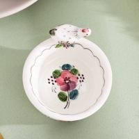 Солонка &laquo;Курочка&raquo;, 7,5х7,5х6 см, 70 мл, 1 сорт , авт.Верченко Н.П..