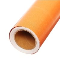 Пленка самоклеящаяся, ярко-оранжевая, 0.45 х 3 м, 8 мкр Пленка самоклеящаяся, ярко-оранжевая, 0.45 х 3 м, 8 мкр