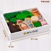 Конструктор &laquo;Сказки. Маша и медведь&raquo;, 17 деталей