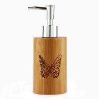 Дозатор для жидкого мыла &laquo;Бабочка&raquo; деревянный, 160 мл.