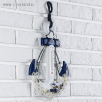 Термометр &laquo;Якорь с цепью&raquo; на стену, 17,5 х 23 х 4,5 см