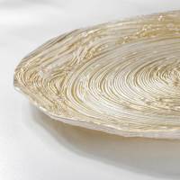 Блюдо &laquo;Античная роза&raquo;, d=28 см, цвет золотой