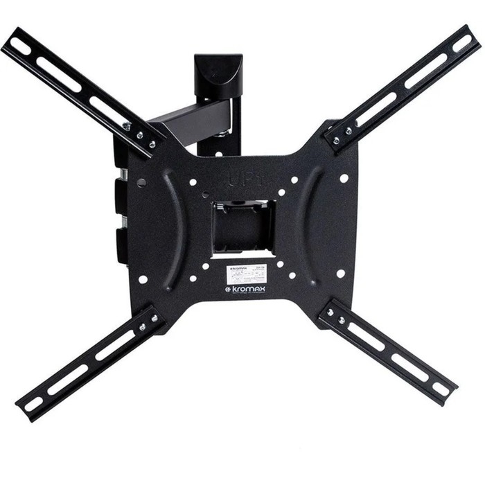 Кронштейн Kromax DIX-24, для ТВ, наклонно-поворотный, 15-55 Кронштейн Kromax DIX-24, для ТВ, наклонно-поворотный, 15-55", до 35 кг, 38-140 мм, черный