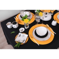 Блюдо сервировочное Доляна &laquo;Весенний вечер&raquo;, 15&times;15 см, цвет белый