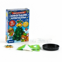 Набор для выращивания кристалла &laquo;Опыты. Ёлочка. Чудесные кристаллы&raquo;, колокольчики