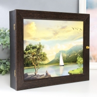 Ключница "Парусник" 24Х29 см венге Ключница "Парусник" 24Х29 см венге