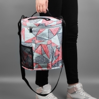 Сумка-футляр «Цветы», с ручками/карманами, d = 28 × 32 см, цвет разноцветный Сумка-футляр «Цветы», с ручками/карманами, d = 28 × 32 см, цвет разноцветный