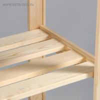 Стеллаж деревянный усиленный 150х64х37,5см, 4 полки Стеллаж деревянный усиленный 150х64х37,5см, 4 полки