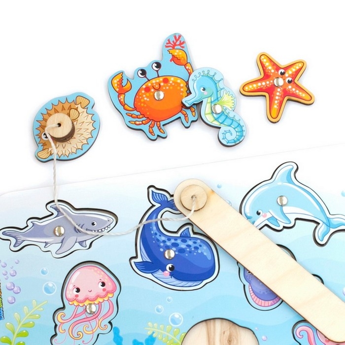 Магнитная рыбалка для детей &laquo;Морской&raquo;