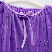 Карнавальный набор &laquo;Модная ведьмочка&raquo;: шляпа, плащ, заколки 3 шт.