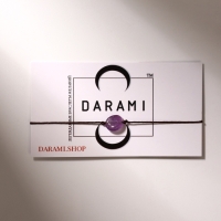 Браслет желаний &laquo;Аметист&raquo; на коричневой нити, длина регулируется