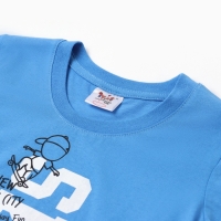 Футболка для мальчика, цвет голубой, рост 134