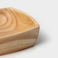 Тарелка - салатник квадратный, 10,2&times;10,2&times;3, гевея