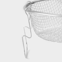 Фритюрница Доляна, d=20 см, цвет серебристый Фритюрница Доляна, d=20 см, цвет серебристый