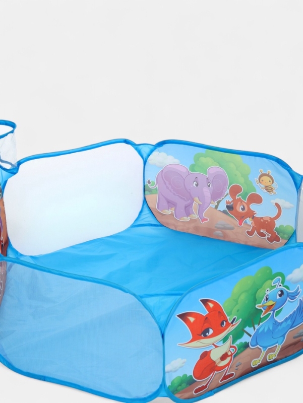 Палатка детская игровая - сухой бассейн для шариков &laquo;Зверята&raquo; без шаров