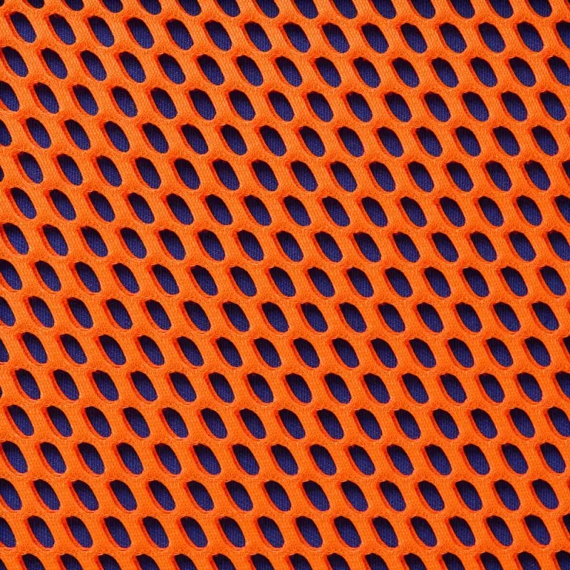 Заготовка из крупной сетки Rete, L, оранжевый неон