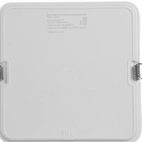 Светильник встраиваемый светодиодный "Даунлайт" 18Вт, 4000K, 1710 Лм, 220В, 176х28мм,квадрат   10532