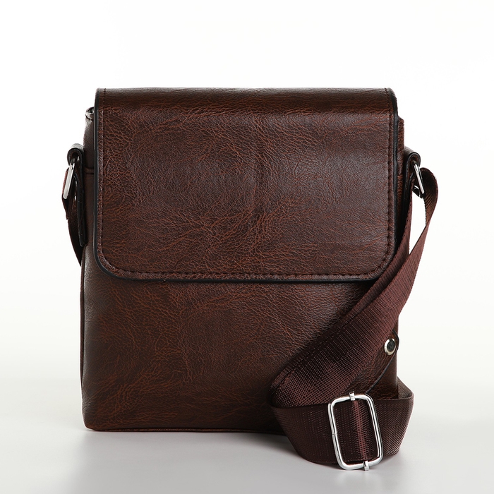 Сумка мужская, цвет коричневый