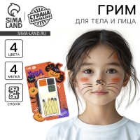 Грим для лица и тела «Магическое превращение» Грим для лица и тела «Магическое превращение»