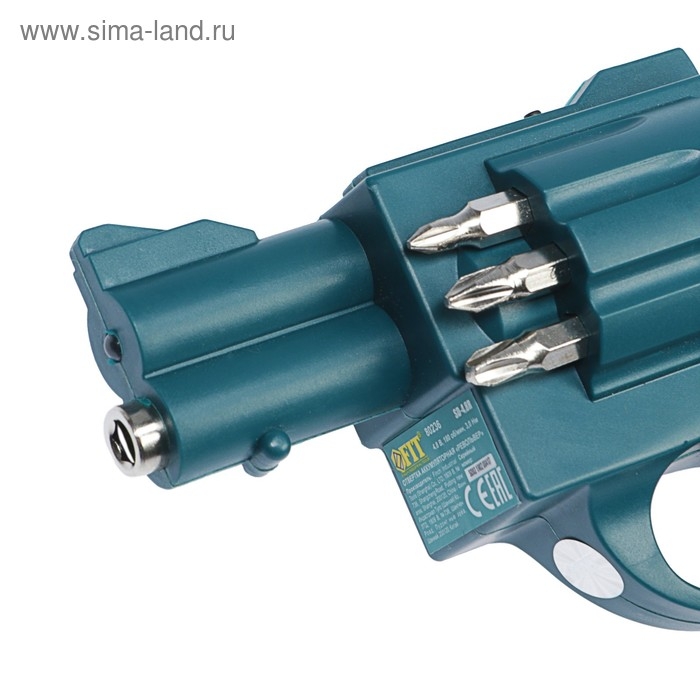 Отвертка аккумуляторная FIT 80236, 4.8 В, 180 об/мин, 3 Нм, Ni-Cd, 0.6 Ач, подсветка Отвертка аккумуляторная FIT 80236, 4.8 В, 180 об/мин, 3 Нм, Ni-Cd, 0.6 Ач, подсветка