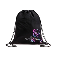 Мешок для обуви, 435&times;360 мм, Stavia (плотность 600D) &laquo;Неоновый медведь&raquo;