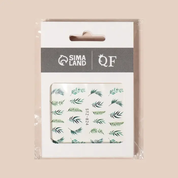 Слайдеры для ногтей &laquo;GREEN&raquo;, зелёные