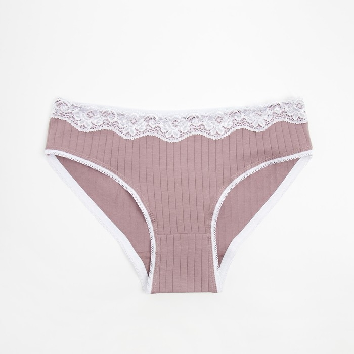 Трусы женские слипы, цвет пыльная роза, размер 44-46