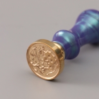 Сургучный набор "Планета" печать, ручка, сургуч 12,5х10х3,6 см